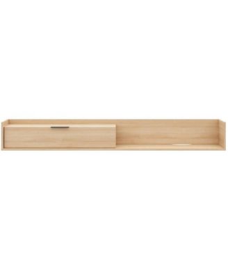 Slim 72" Wall-mounted TV Stand with Storage Cabinet