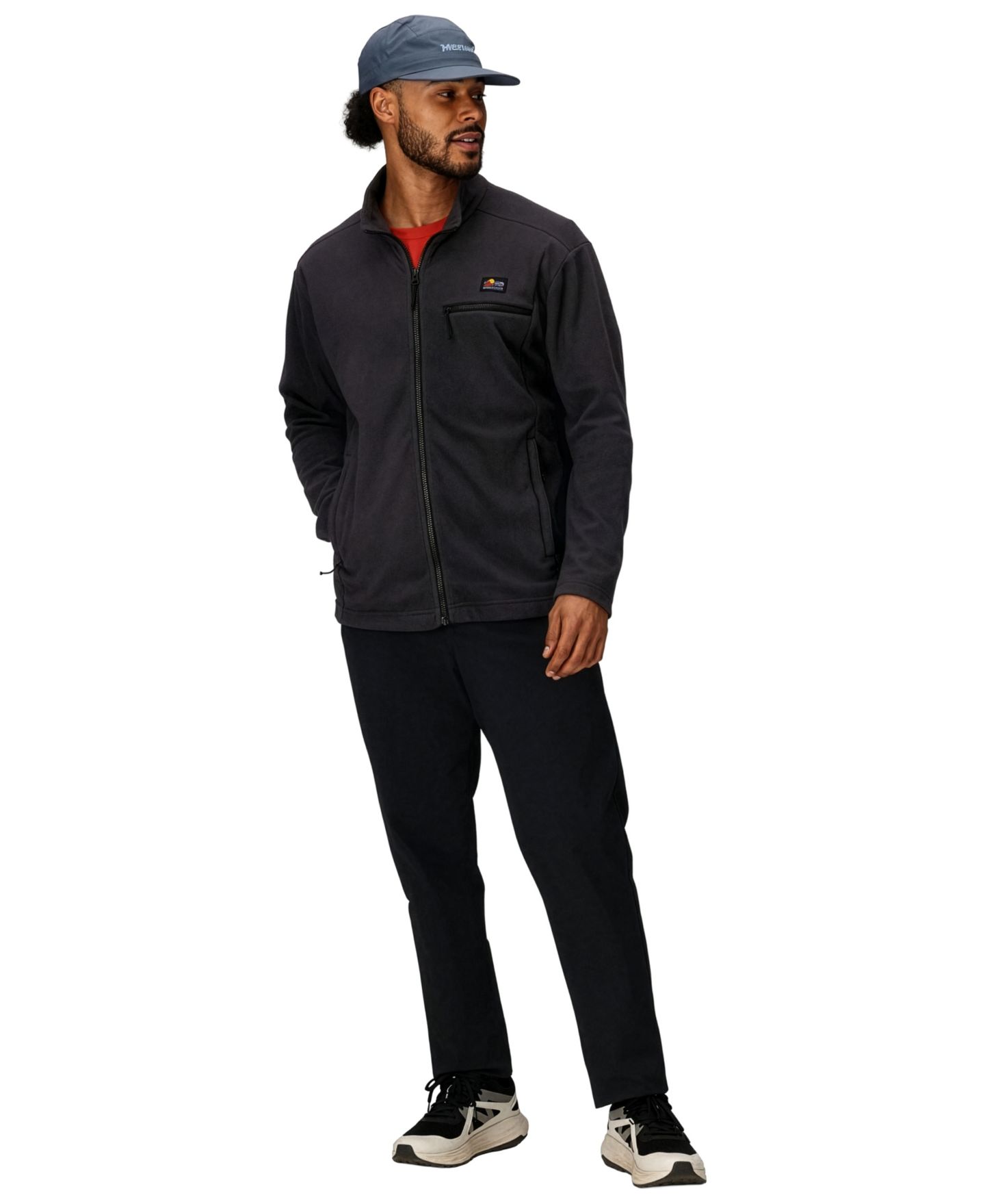 Мужская куртка Marmot Upward Regular-Fit Full-Zip Fleece, цвет: Чёрный — фото 2