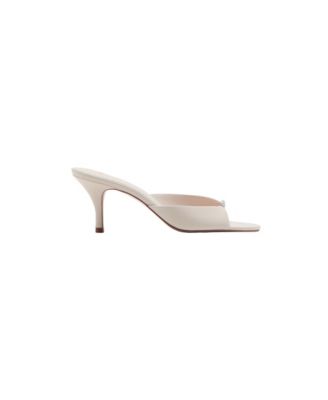 Bloom Metallic-Detail Stiletto-Heel Sandals