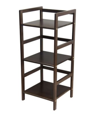 33.75" Tall Wood Stackable Bookshelf