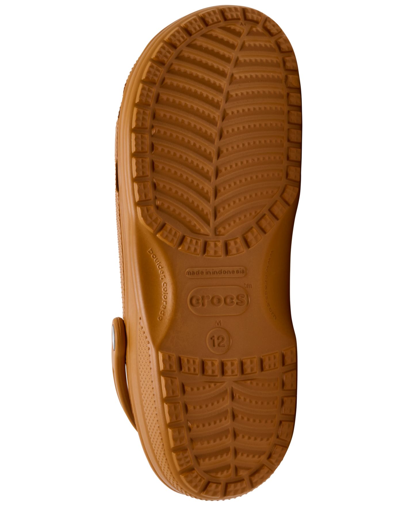 Сабо Crocs Classic Clog, цвет: Оранжевый — фото 6