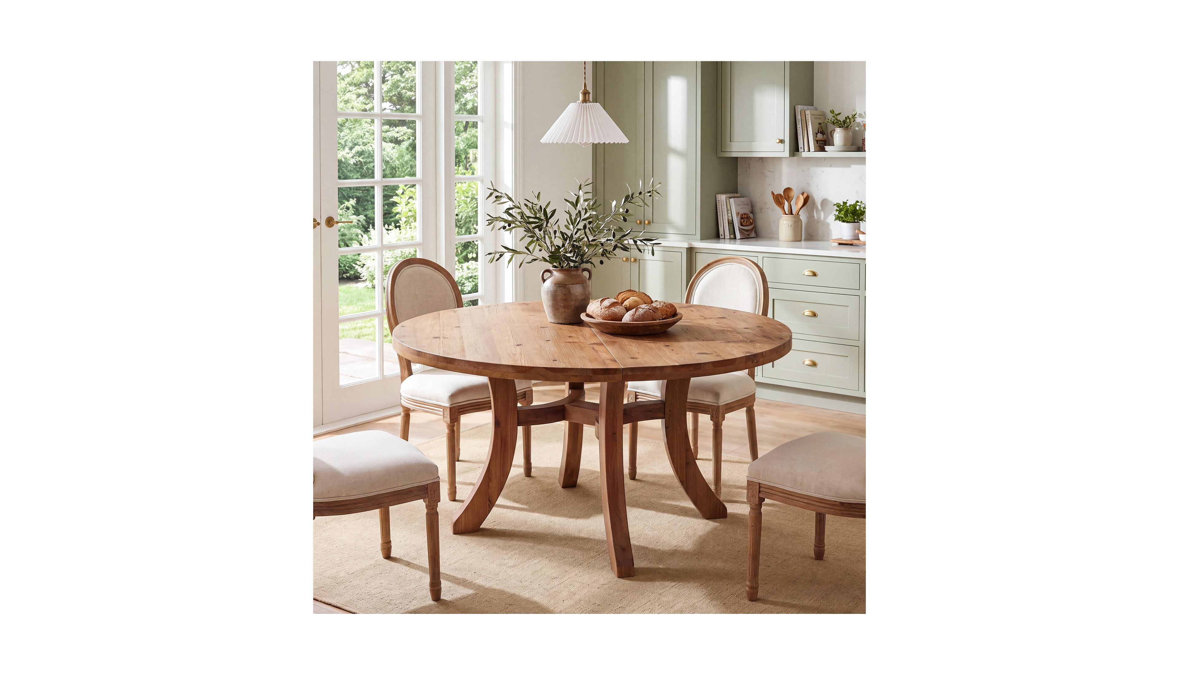 Tribesigns Dining Table for 4-6