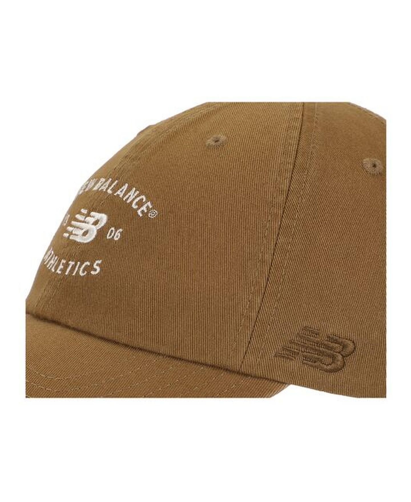 Мужская кепка New Balance Low-Profile 6-Panel Adjustable, цвет: Коричневый — фото 2