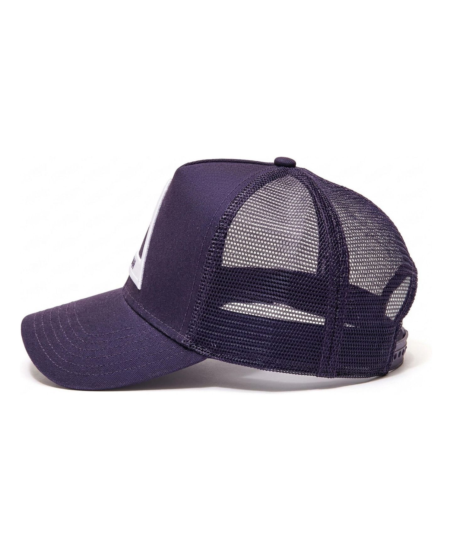 Мужская кепка Hvman Chosen To Prevail x Cult Triangle Logo Adjustable Mesh Trucker Hat, цвет: Фиолетовый — фото 3