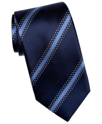 Men's Tommaso Striped Extra Long Silk Jacquard Tie