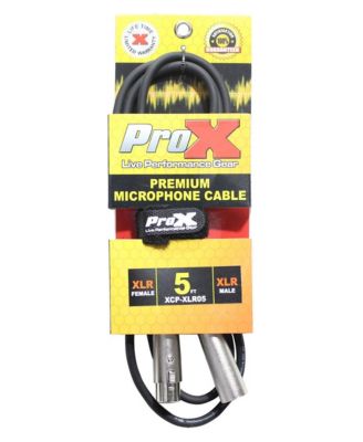 XCP-XLR05 Balanced Audio Microphone Cable 5 ft.