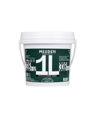 Phtalocyanine Green Acrylic Paint: 1 Liter /33.8 Ounces Heavy Body Gloss Non-Toxic - Art Paints for Canvas, Wood, Craft Painting