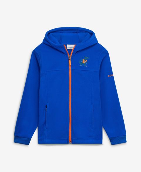 Детское худи Columbia Royal Florida Gators Flanker Fleece Full-Zip