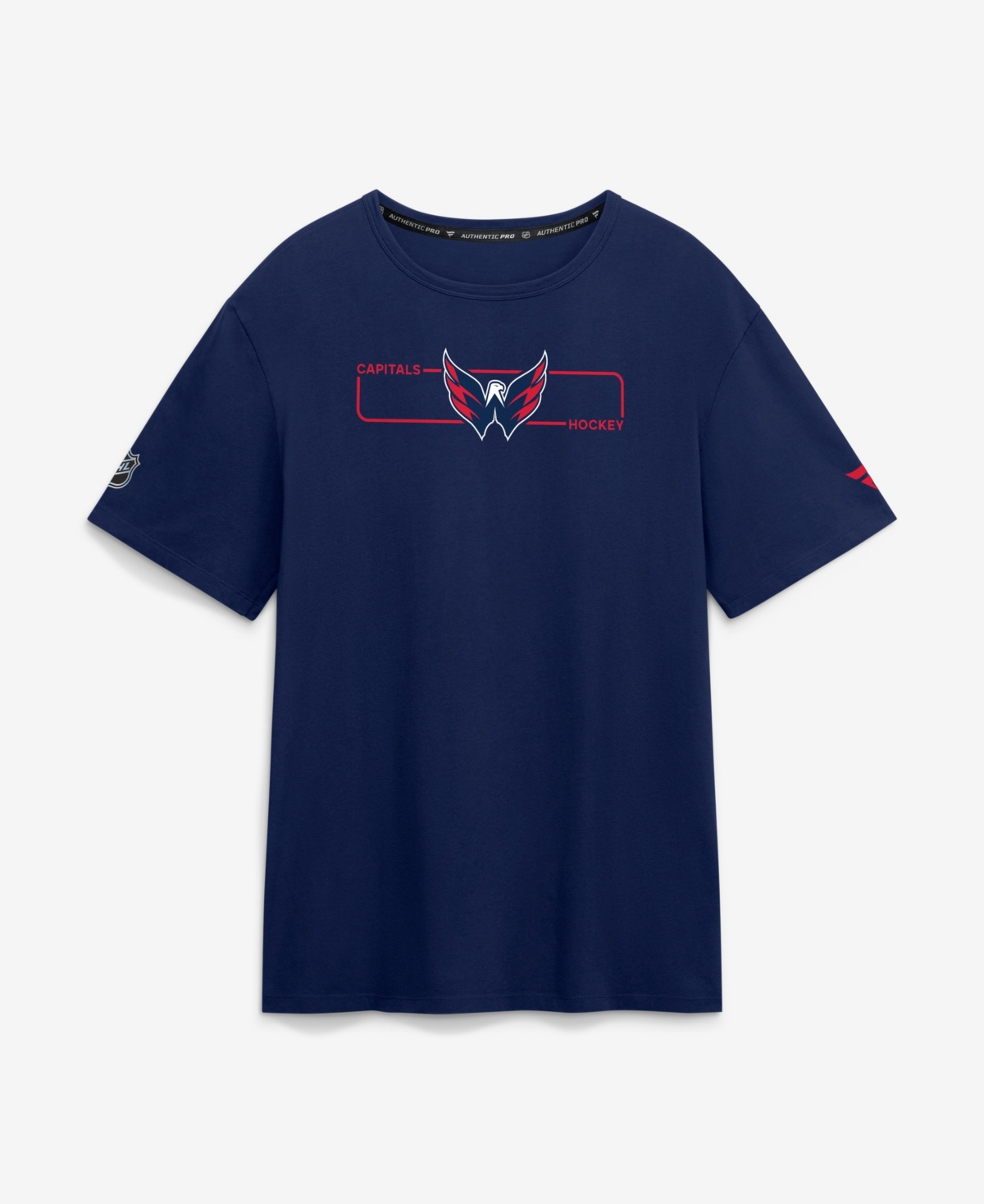 Fanatics Men's Navy Washington Capitals Authentic Pro Primary Logo T-Shirt - Navy