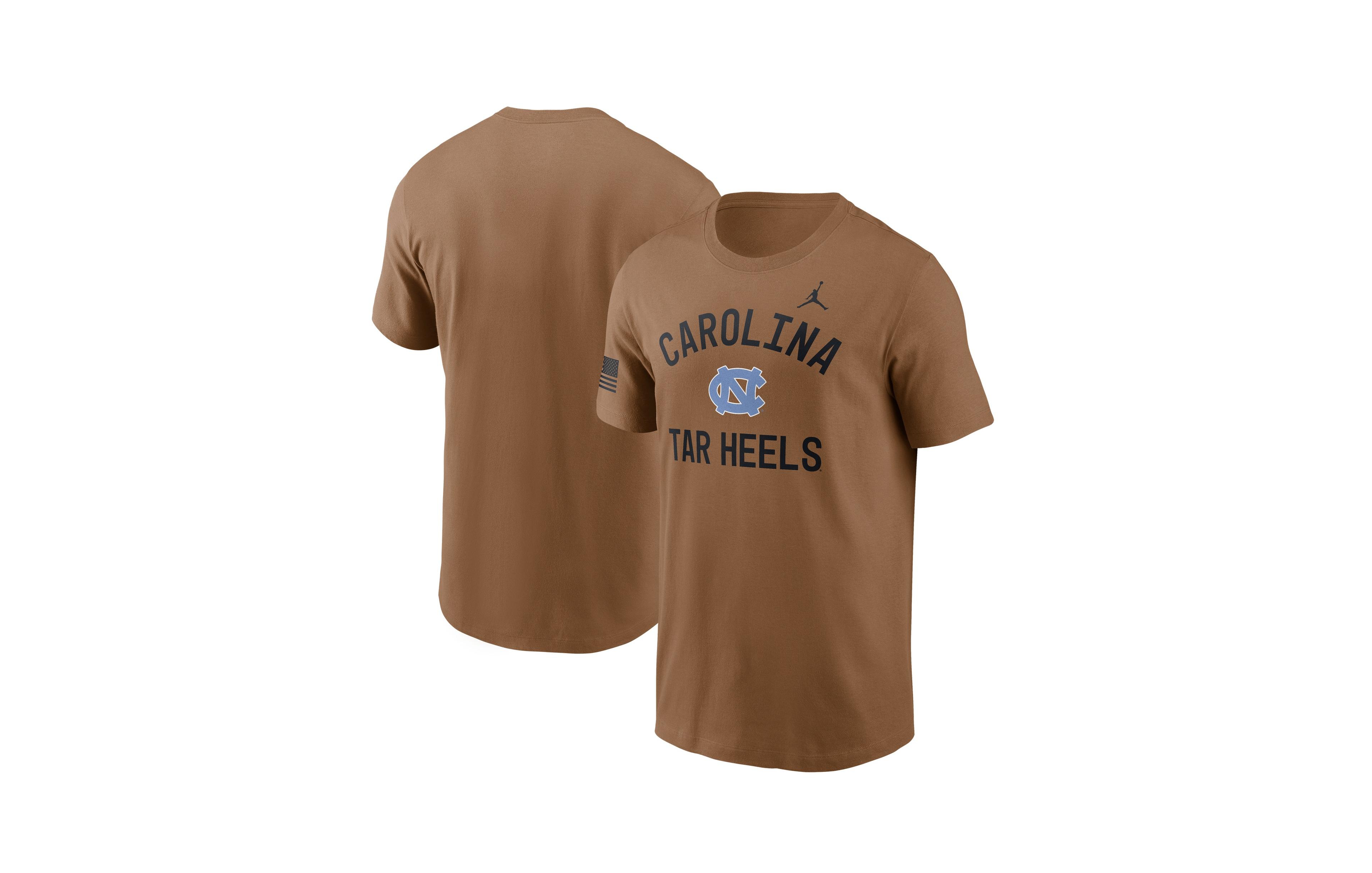 Jordan Men's Brown North Carolina Tar Heels 2026 Appreciation Sideline Dri-fit T-Shirt