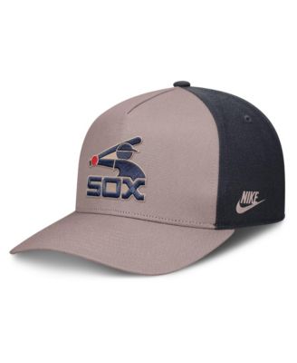 Men's Light Brown/Navy Chicago White Sox Cooperstown Rise A-Frame Adjustable Hat