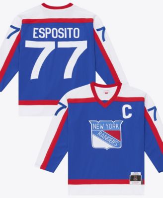 Men's Phil Esposito Blue New York Rangers 1977/78 Power Play Jersey
