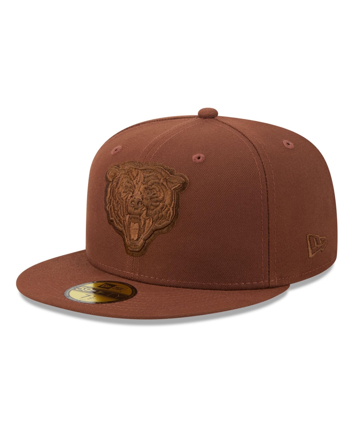 New Era Men's Brown Chicago Bears Color Pack 59FIFTY Fitted Hat - Brown