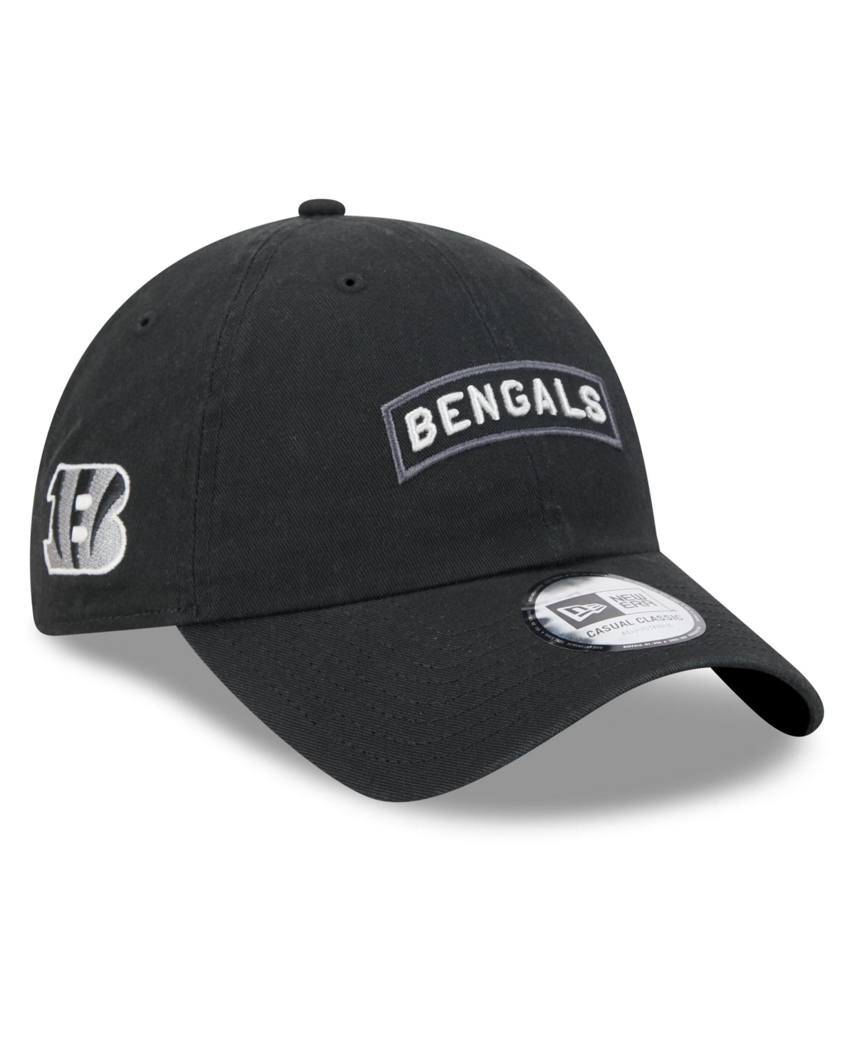New Era Men's Black Cincinnati Bengals 2026 Salute To Service Casual Classic Adjustable Hat - Black