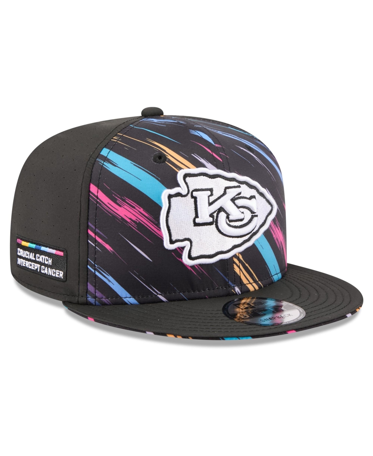 New Era Men's Black Kansas City Chiefs 2026 Nfl Crucial Catch 9FIFTY Snapback Hat - Black