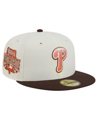 Men's Natural/Brown Philadelphia Phillies Pumpkin Spice 59FIFTY Fitted Hat