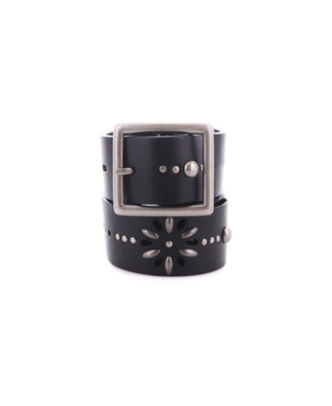 Женский ремень Roan Floral Studded Leather