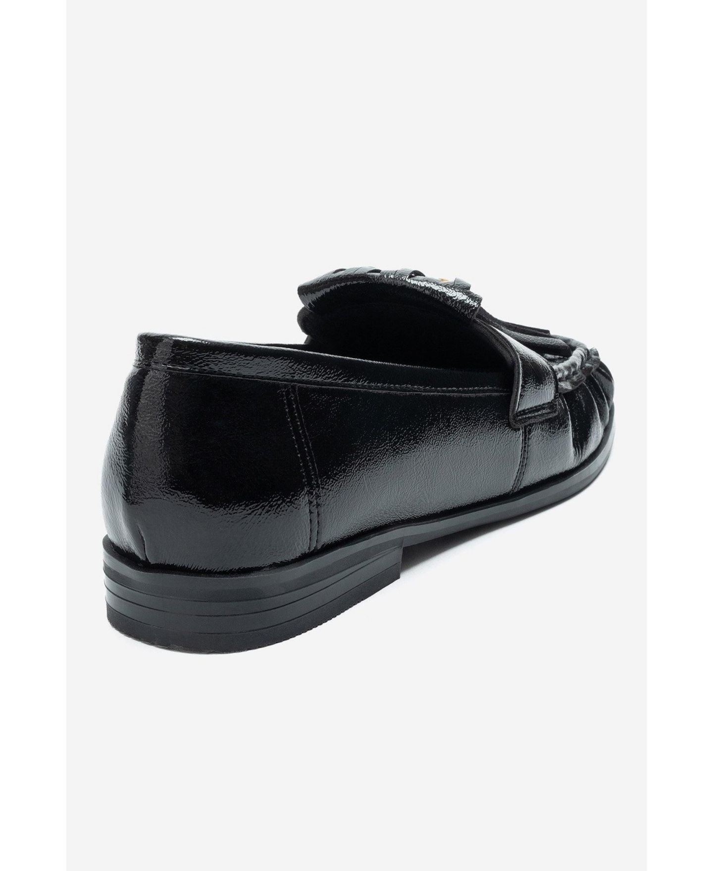 Женские туфли Prologue Shoes Marston Tassel Loafer Round-Toe, цвет: Чёрный — фото 5