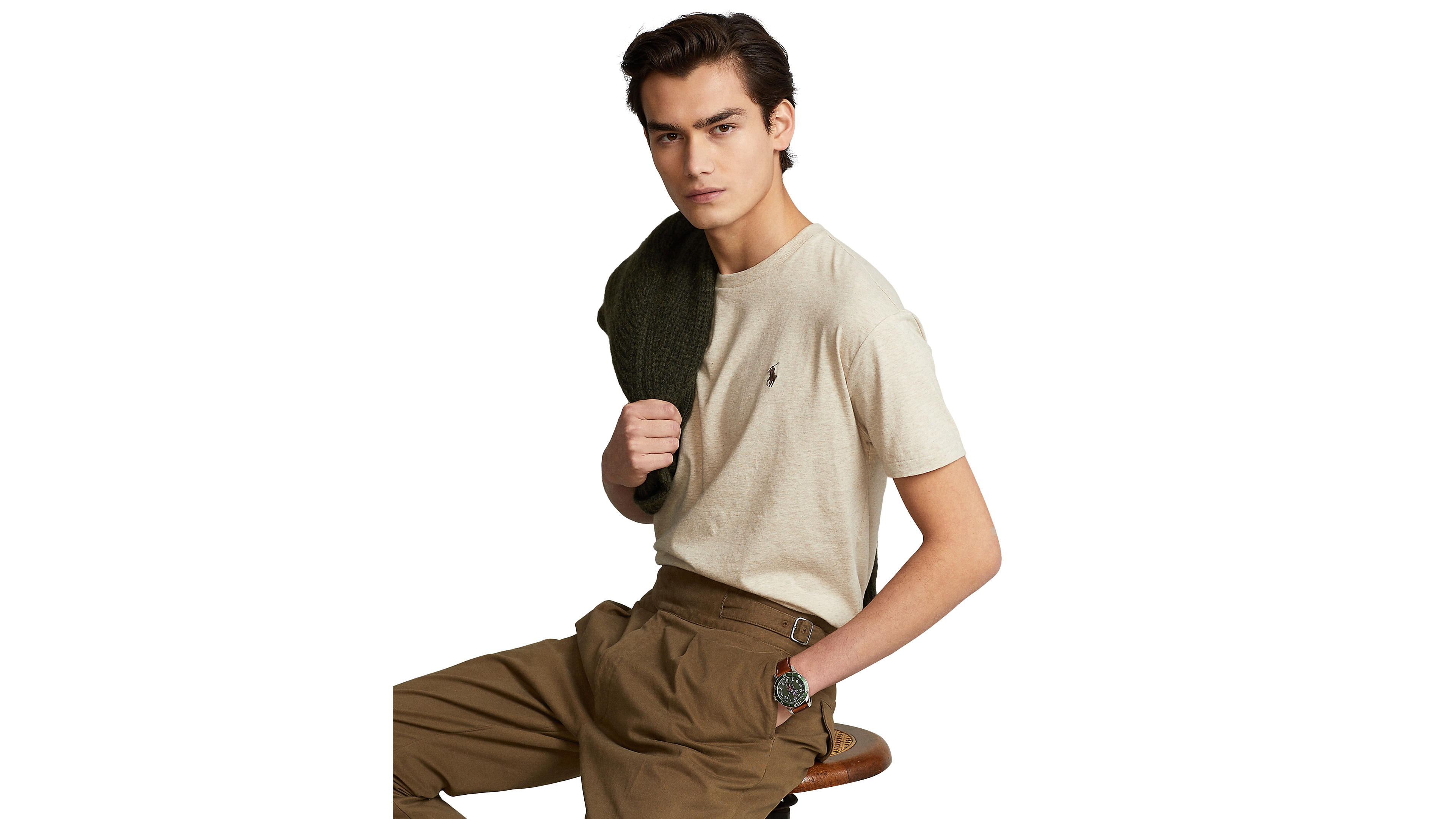 Polo Ralph Lauren Men's Classic-Fit Jersey Crewneck T-Shirt