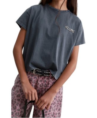 Women's Rhinestone Detail T-Shirt