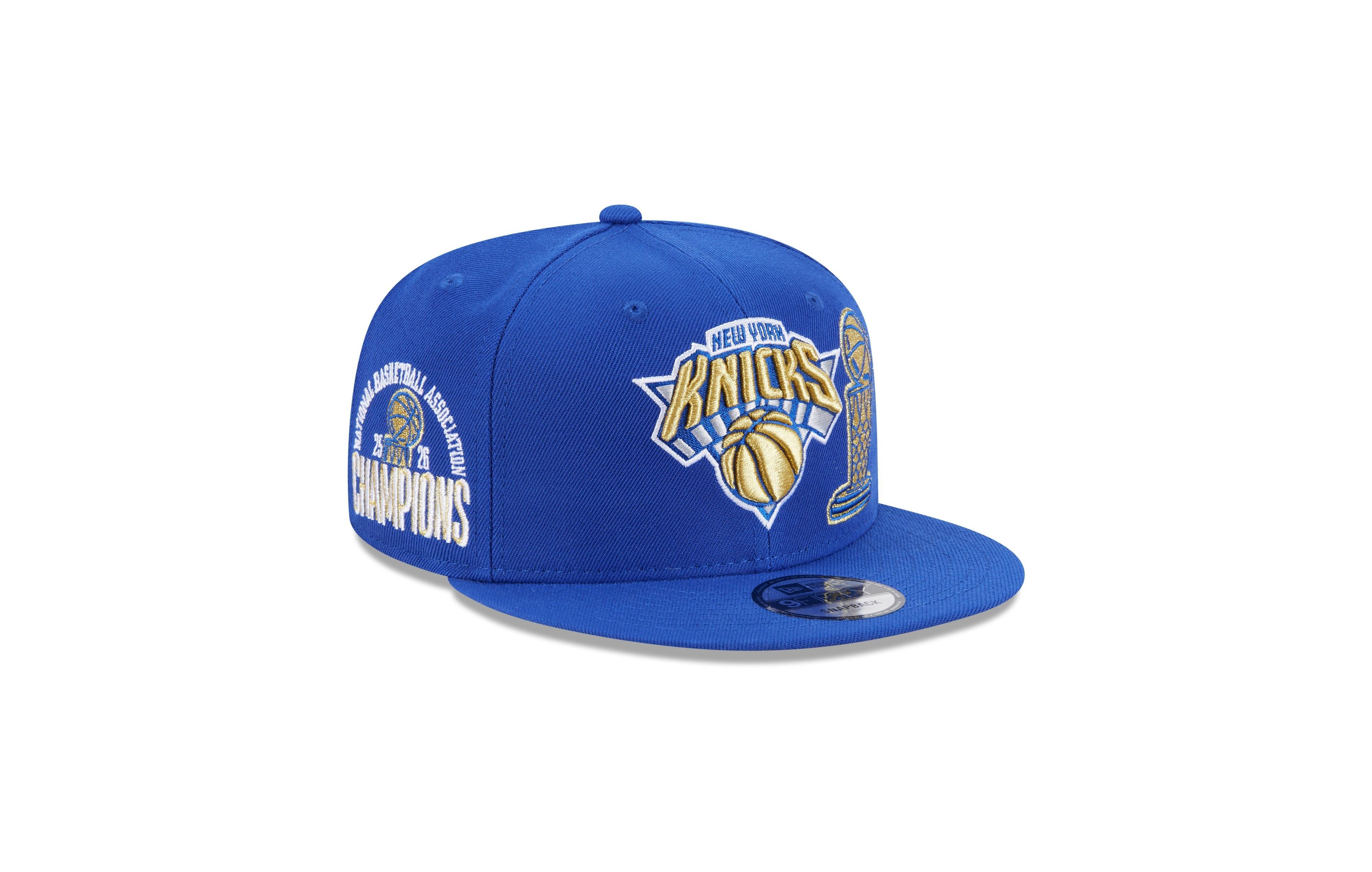 New Era Men's Blue New York Knicks 2026 Ring Ceremony 59FIFTY Fitted Hat