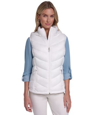 Women's Packable Hooded Puffer Vest