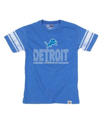 Big Boys' and Girls' Blue Detroit Lions Football Jersey