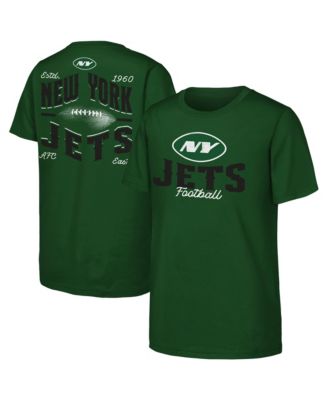 Big Boys' and Girls' Green New York Jets Top Pick T-Shirt