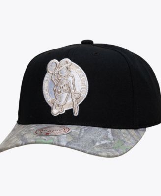 Men's Black/Camo Boston Celtics Midnight Timber Pro Crown Snapback Hat