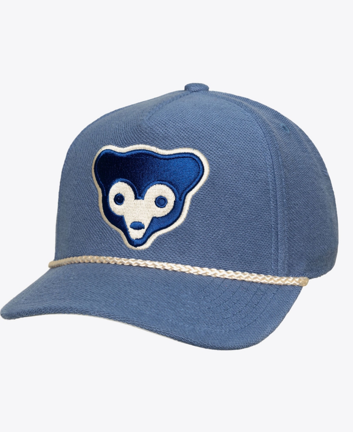 Mitchell & Ness Men's Navy Chicago Cubs Heritage Hues French Terry Snapback Hat - Navy