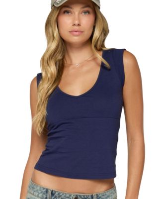 Women's Eloya V-Neck Sleeveless Tank Top