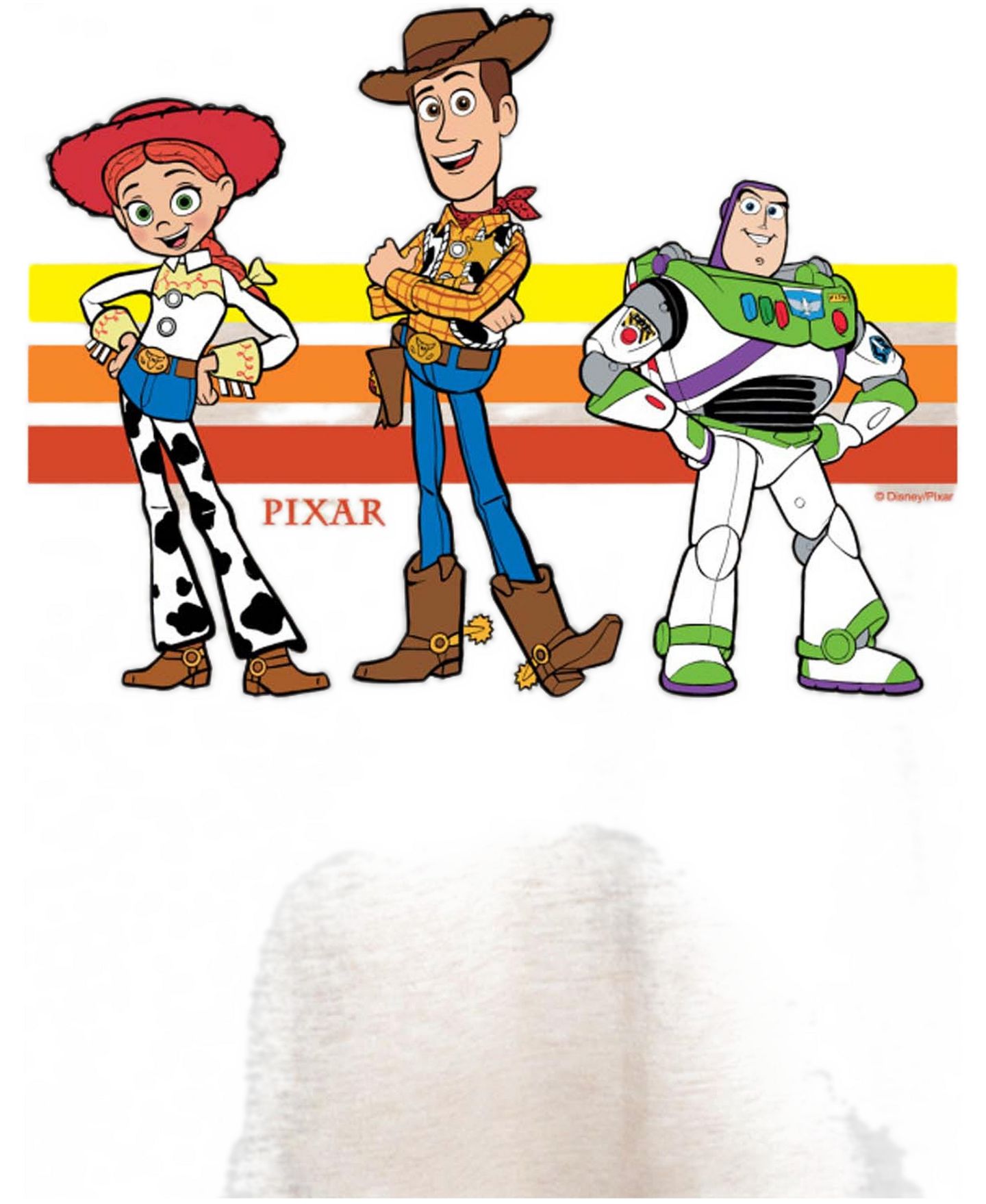 Женская футболка Toy Story Graphic Relaxed-Fit, цвет: Берёзовый — фото 6