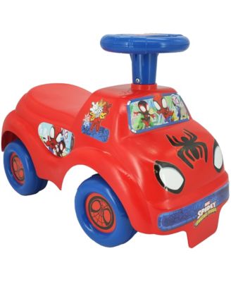 My First Ride-On Spidey with Lights and Sounds Ride-On, Ages 12-36 Months