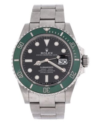 Oyster Perpetual Submariner Starbucks Date Automatic Watch in Stainless Steel and Cerachrom 41mm