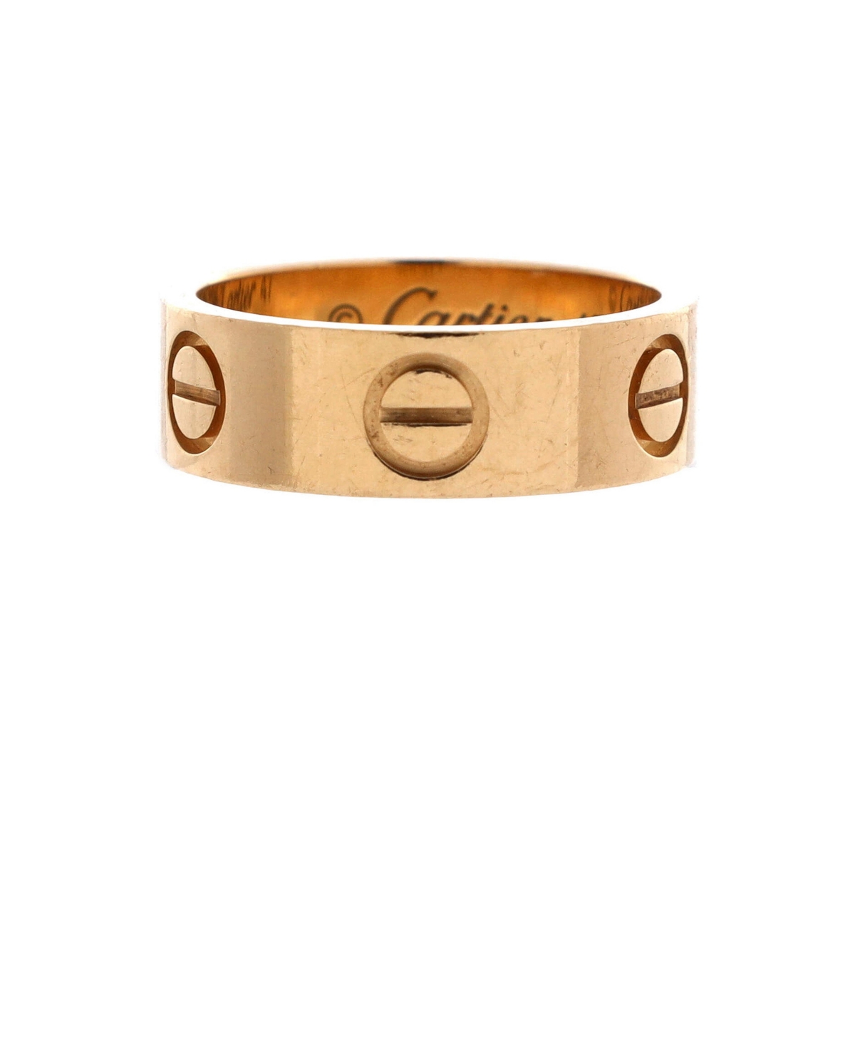 Pre-Owned Cartier Love Band Ring - 18k yellow gold