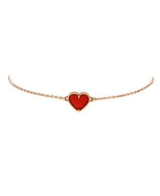 Pre-Owned Van Cleef and Arpels Sweet Alhambra Heart Bracelet