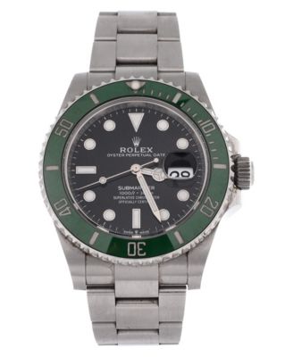 Oyster Perpetual Submariner Starbucks Date Automatic Watch in Stainless Steel and Cerachrom 41mm