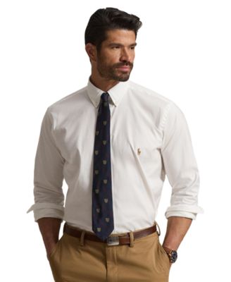 Polo Ralph Lauren - Men's Big & Tall Performance Oxford Shirt White