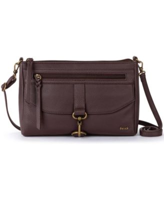 Ventura Leather Small Adjustable Crossbody Handbag