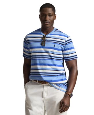 Men's Big & Tall Classic-Fit Striped Jersey T-Shirt