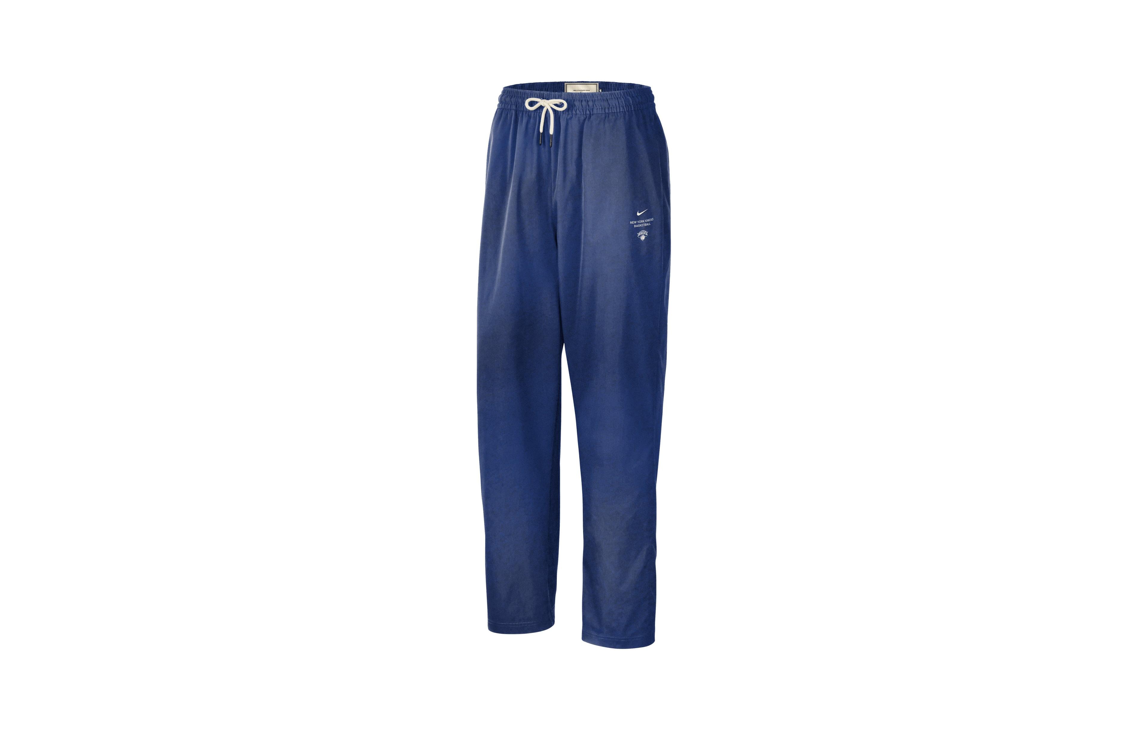 Nike Men's Blue, Orange New York Knicks 2026 Game Theather Loud On Court Anthem Pants