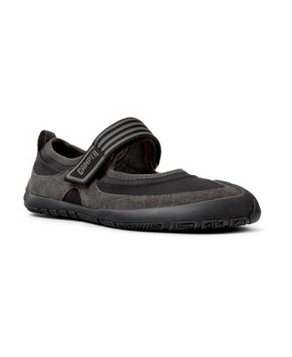 Peu Path+ Suede Round-Toe Mary Jane Flats