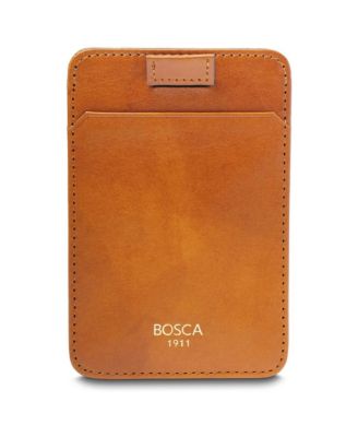 Old Leather Minimalist Pull-Tab Card Case