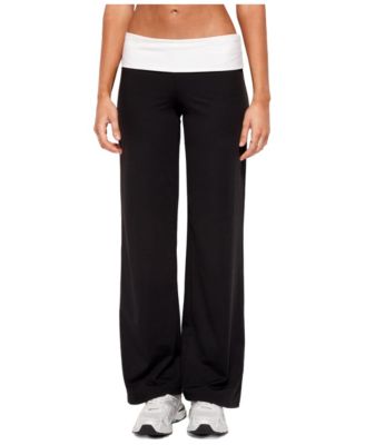 Women's Reyna Wide-Leg Low-Rise Foldover Waistband Pants