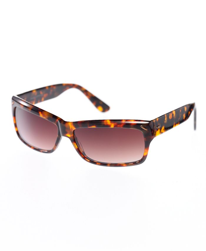 Perry Ellis Modified Plastic Retro Sunglasses Macy's