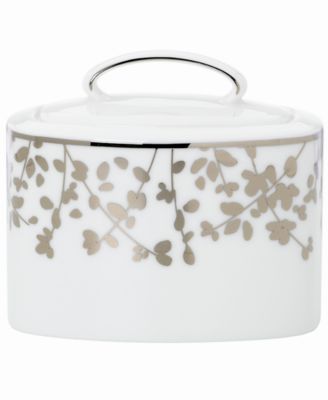 kate spade new york - "Gardner Street Platinum" Sugar with Lid
