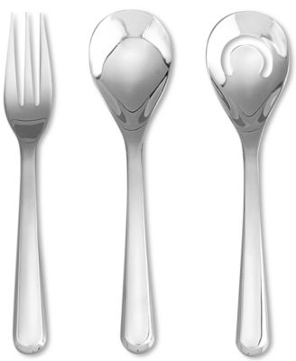 Nambe Aura 3-Piece Serving Set