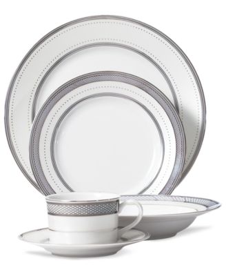 Lauren Ralph Lauren - "Silk Ribbon Pearl" 5-Piece Place Setting