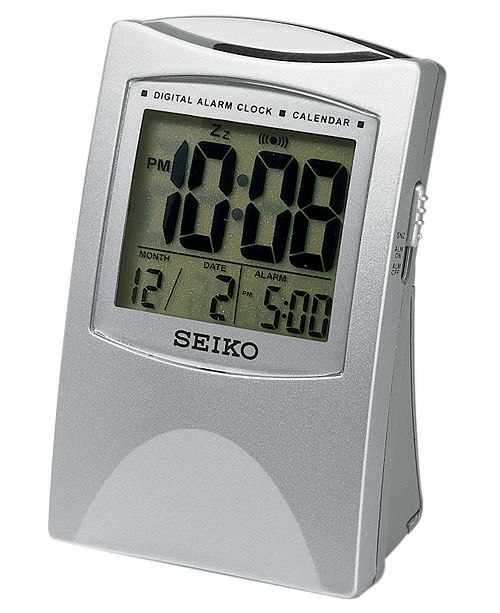 Seiko Digital Bedside Alarm Clock QHL005SLH & Reviews All Fine Jewelry Jewelry & Watches