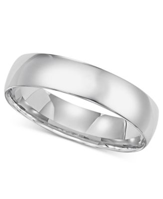 Macy's 14k Gold 5mm Wedding Band & Reviews - Rings - Jewelry & Watches ...